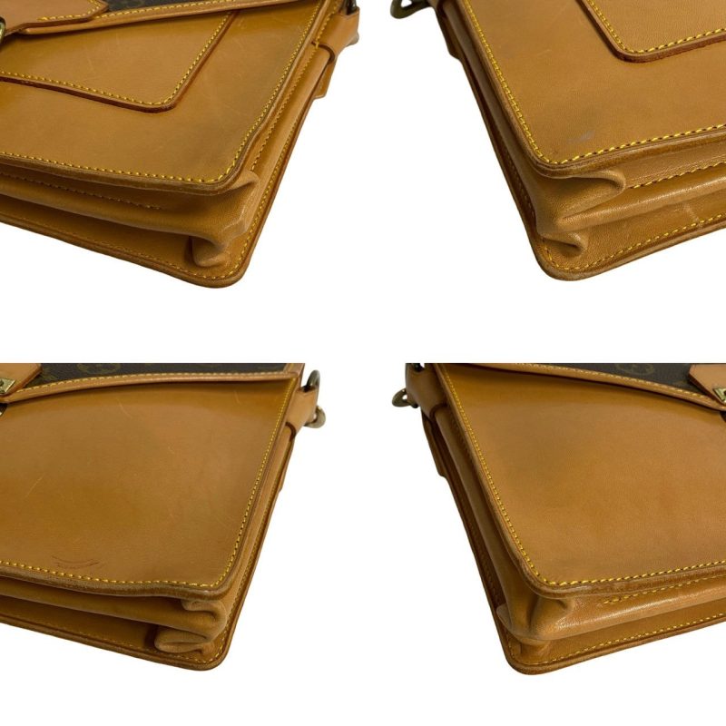 Louis Vuitton Vintage Monogram Leather 2way Bag - Barde - Image 8