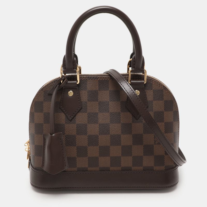 Louis Vuitton Damier Ebene Canvas Alma Bb Bag - Barde