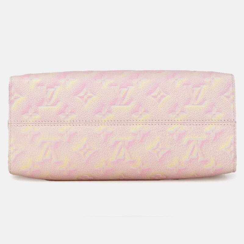 Louis Vuitton Pink Monogram Empreinte Summer Stardust Onthego Pm Tote Bag - Barde - Image 4