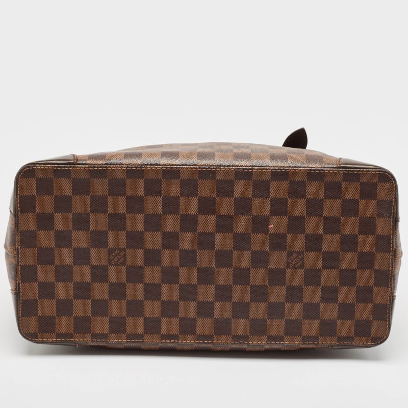 Louis Vuitton Damier Ebene Canvas And Leather Hampstead Gm Bag - Barde - Image 6