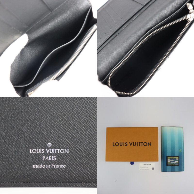 Louis Vuitton Portefeuille Brazza  Canvas Wallet - Barde - Image 6