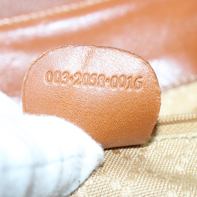 Gucci Bamboo  Leather Backpack Bag () - Barde - Image 6