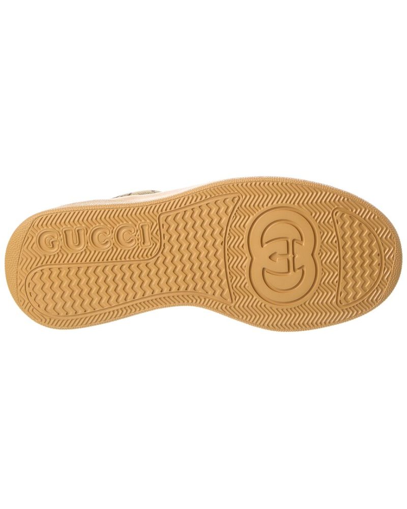 Gucci GG Canvas & Leather Sneaker - Barde - Image 4