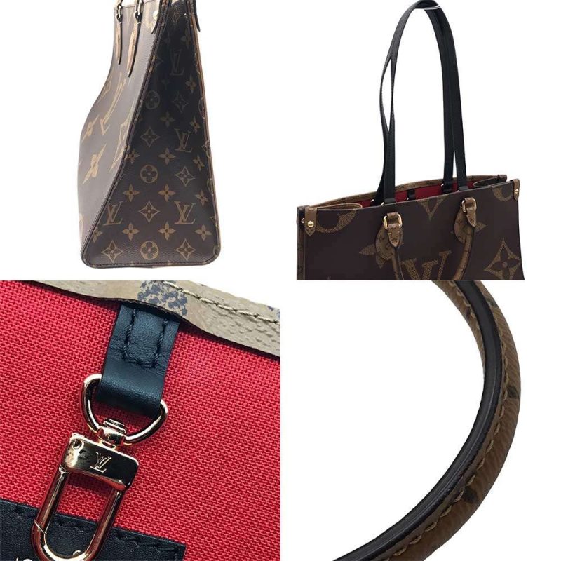 Louis Vuitton OnTheGo MM Monogram Reverse Tote Bag - Barde - Image 6