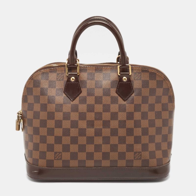 Louis Vuitton Damier Ebene Canvas Alma Pm Bag - Barde