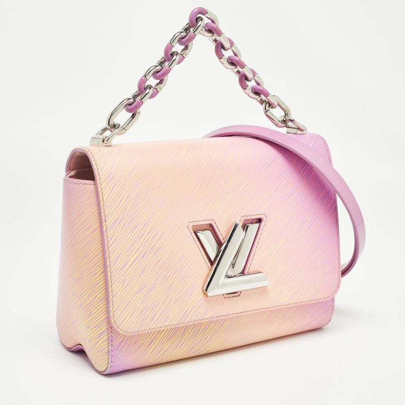Louis Vuitton Orange/purple Gradient Epi Leather Twist Mm Bag - Barde - Image 2