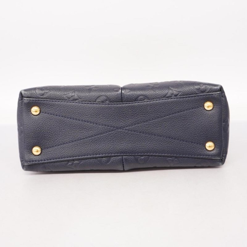 Louis Vuitton V Tote  Leather Handbag - Barde - Image 3