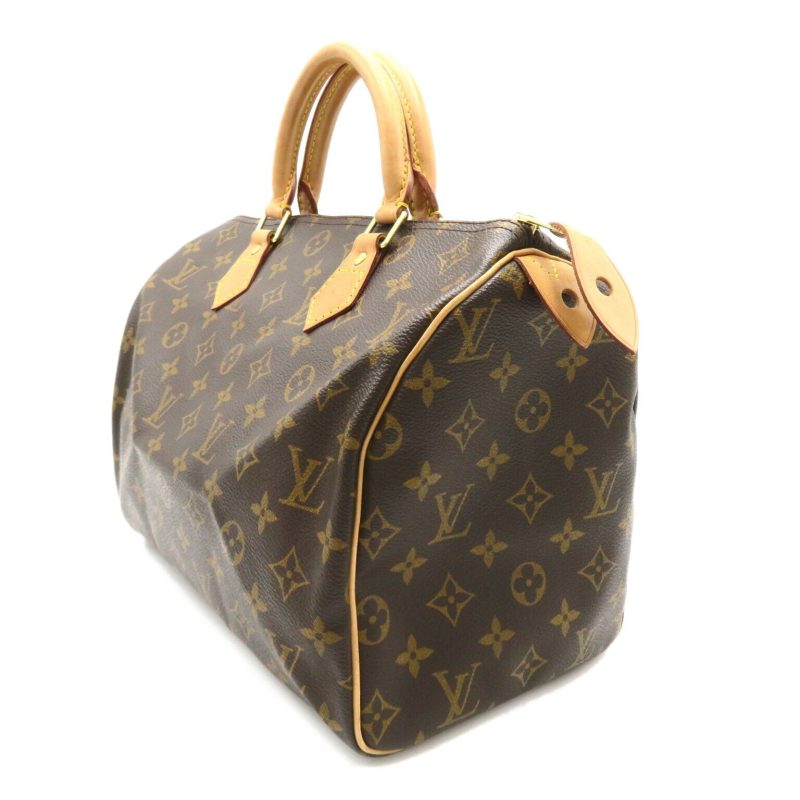 Louis Vuitton Speedy 30 Handbag Monogram Brown - Barde - Image 3