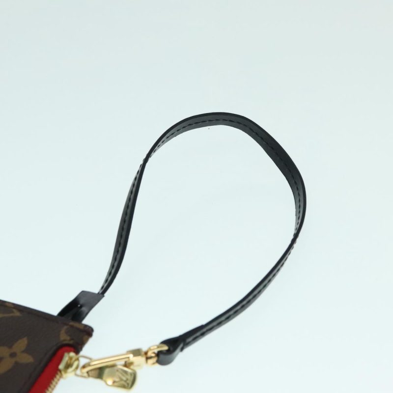 Louis Vuitton Neverfull Pouch  Canvas Clutch Bag - Barde - Image 5