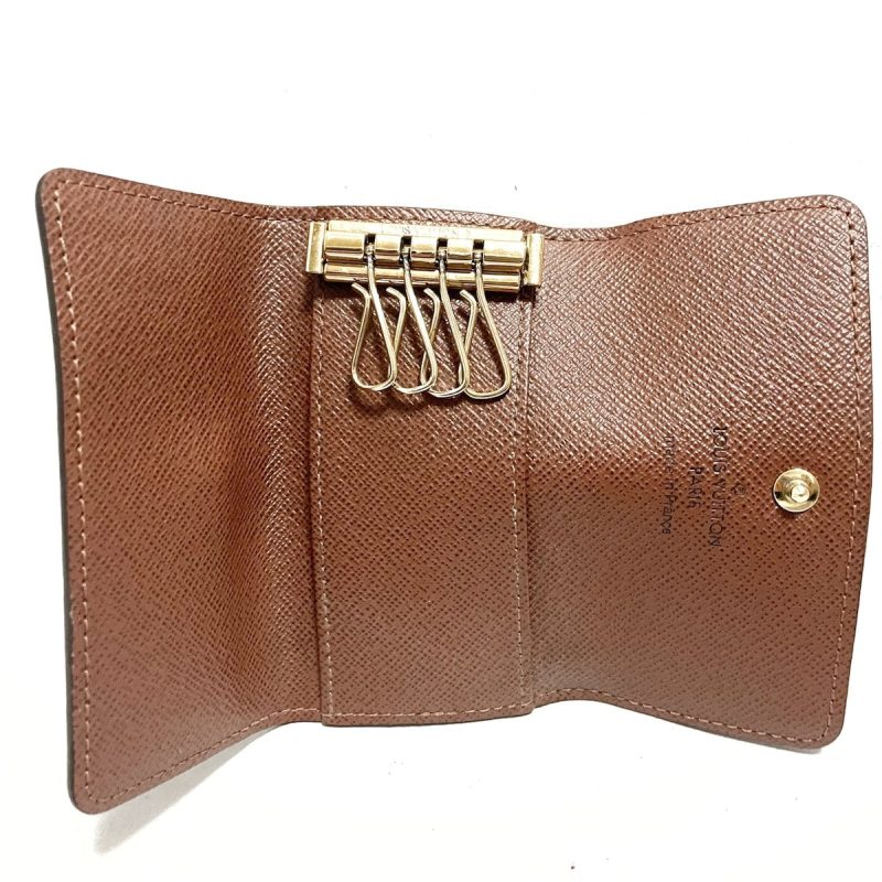 Louis Vuitton Multiclés 4  Canvas Wallet - Barde - Image 5