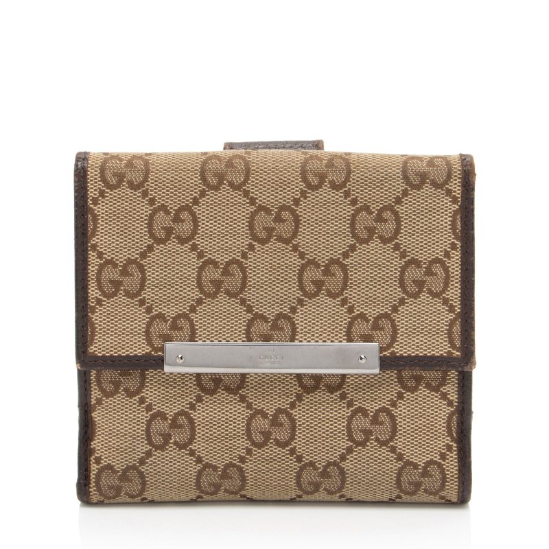 Gucci GG Canvas French Wallet - Barde