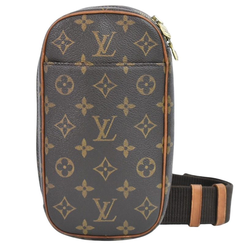 Louis Vuitton Pochette Gange  Canvas Shoulder Bag - Barde