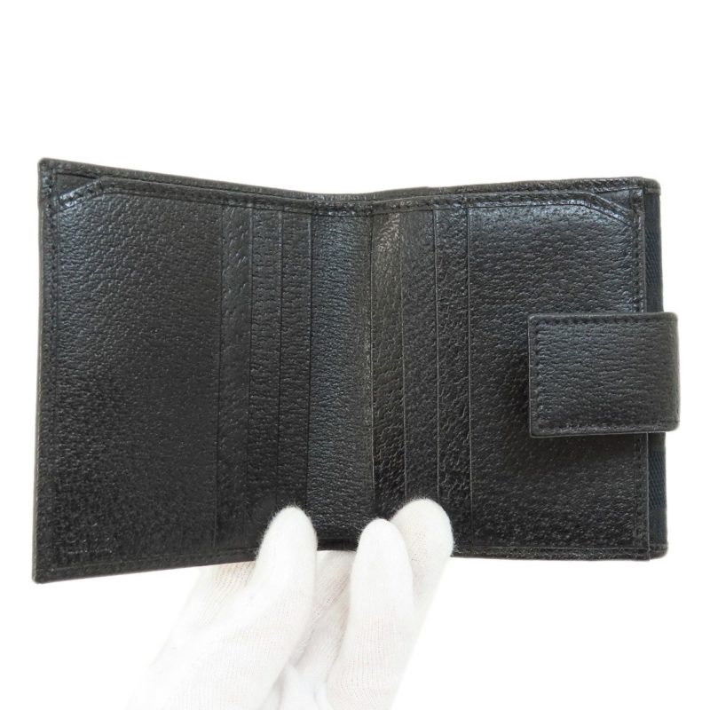 Gucci  Canvas Leather Wallet (Bi-Fold) (Pre-Owned) - Barde - Image 4