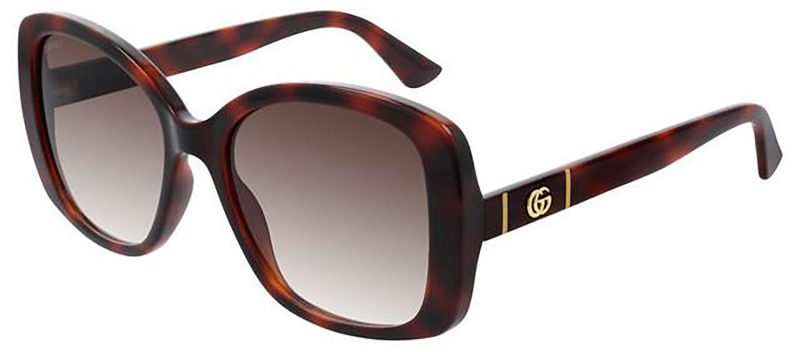 Gucci GG0762S 002 Butterfly Sunglasses - Barde