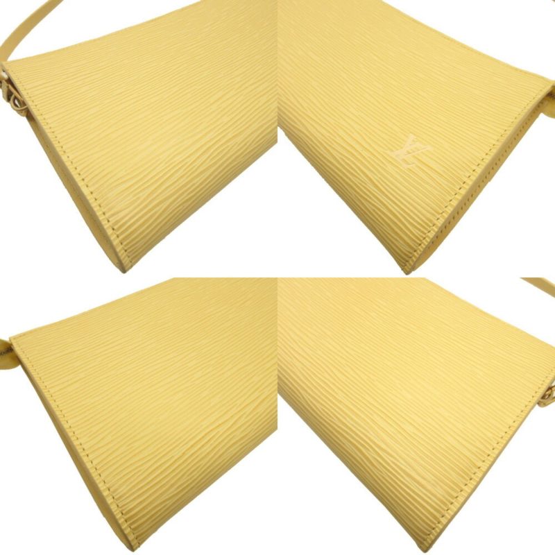 Louis Vuitton Pochette Accessoire  Leather Clutch Bag - Barde - Image 3
