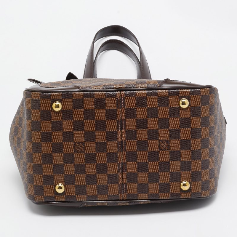 Louis Vuitton Damier Ebene Canvas Verona Mm Bag - Barde - Image 4