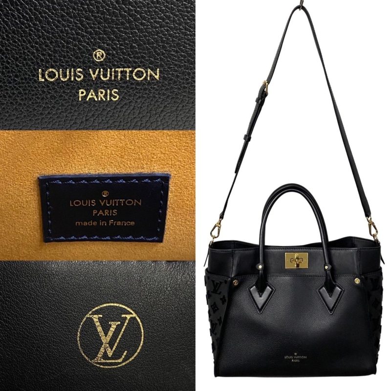 Louis Vuitton On My Side  Leather Handbag - Barde - Image 6