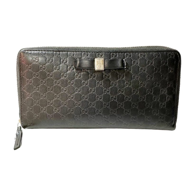 Gucci Micro Guccissima  Leather Wallet  (Pre-Owned) - Barde