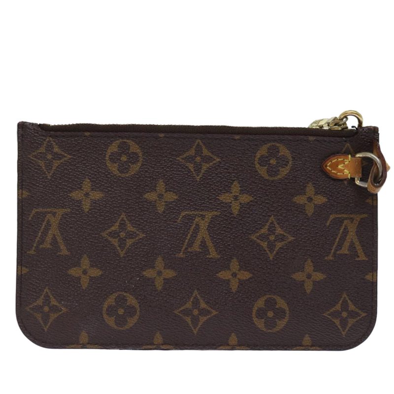 Louis Vuitton Pochette Neverfull  Canvas Clutch Bag - Barde - Image 2