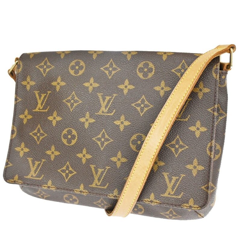 Louis Vuitton Musette Tango  Canvas Shoulder Bag - Barde