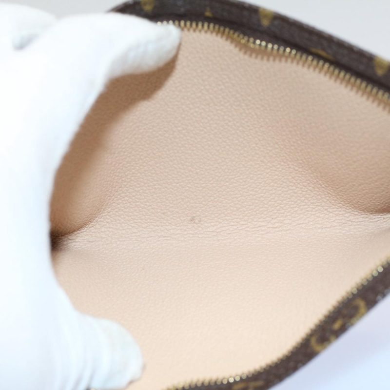 Louis Vuitton Poche Toilette  Canvas Clutch Bag - Barde - Image 5