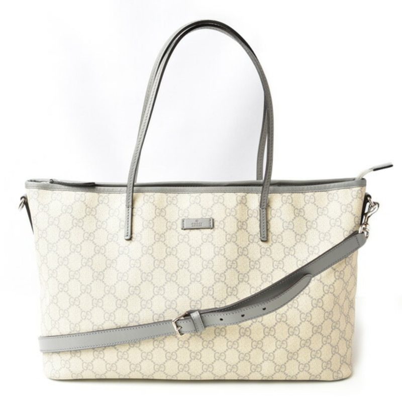 Gucci   Pvc Gg Supreme Shoulder Bag Tote Bag (Pre-Owned) - Barde
