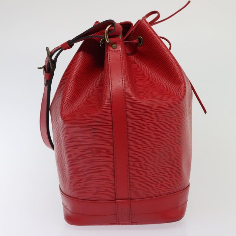 Louis Vuitton Noé  Leather Shoulder Bag - Barde - Image 4