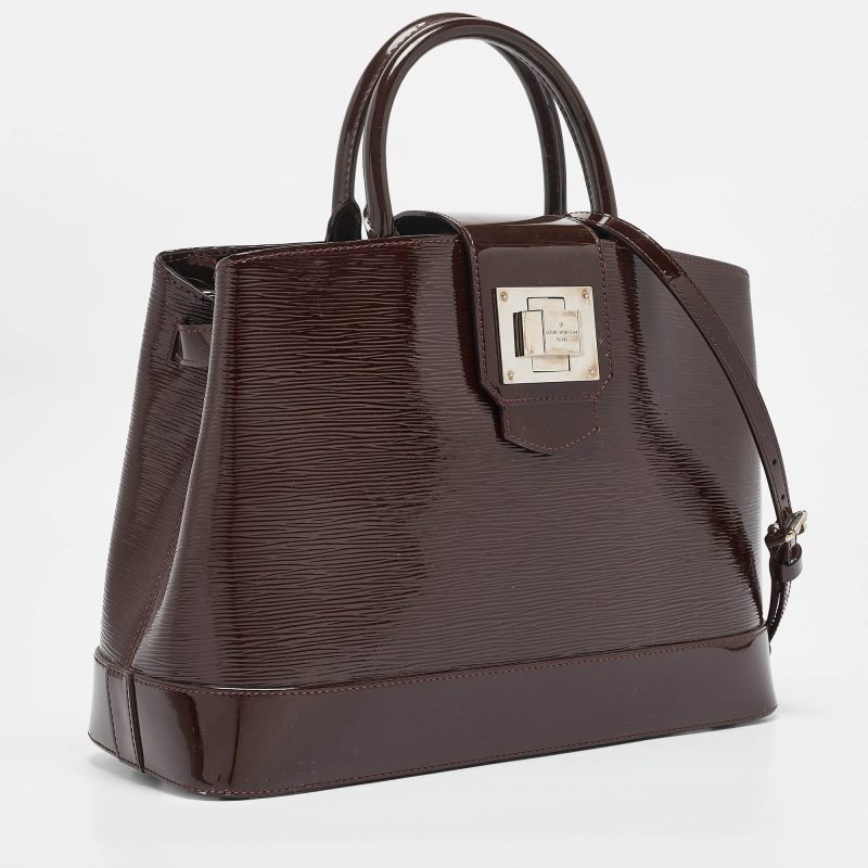 Louis Vuitton Prune Electric Epi Leather Mirabeau Gm Bag - Barde - Image 2