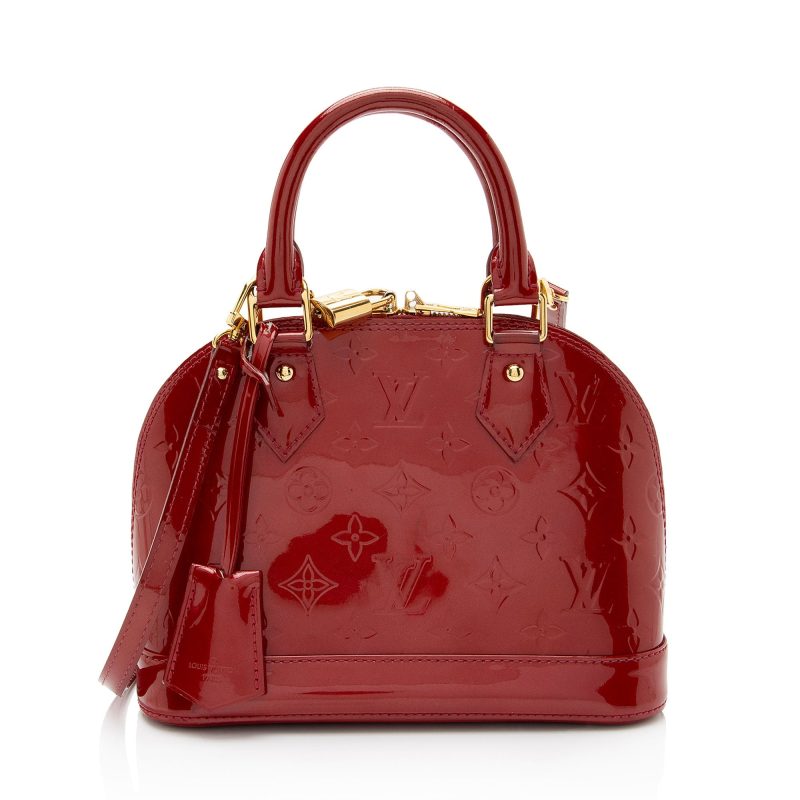 Louis Vuitton Monogram Vernis Alma BB Satchel - Barde