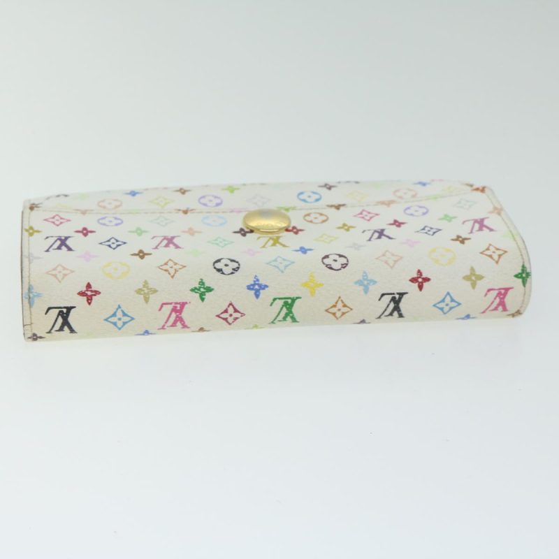 Louis Vuitton Portefeuille Sarah  Canvas Wallet - Barde - Image 4