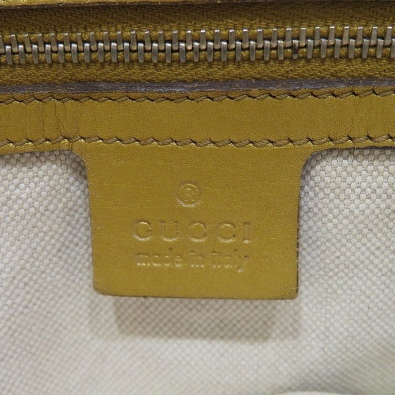 Gucci   Canvas Leather Tote Bag (Pre-Owned) - Barde - Image 5