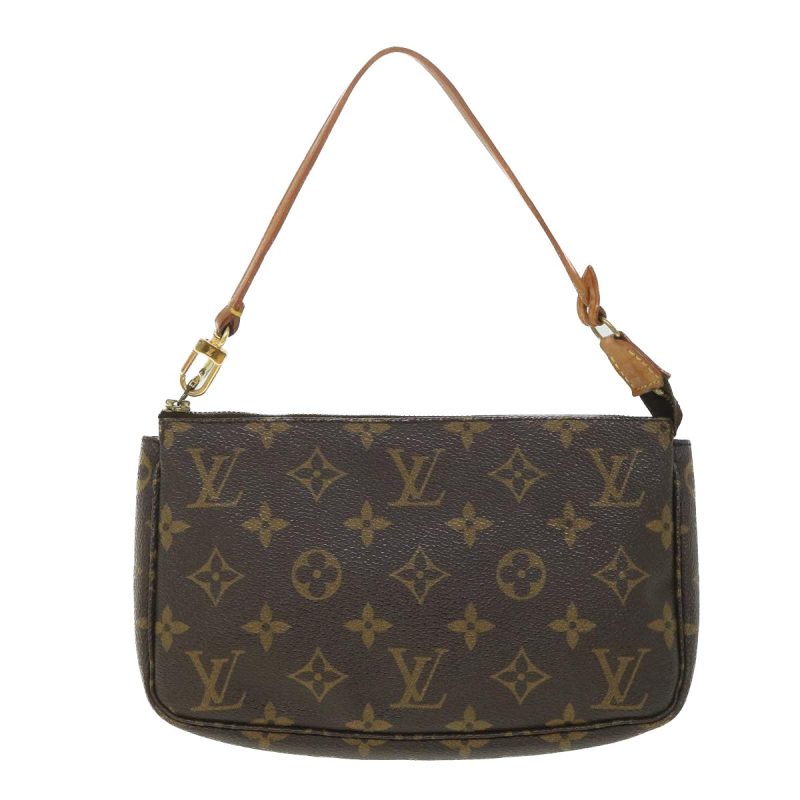 Louis Vuitton Pochette Accessoire  Canvas Clutch Bag - Barde