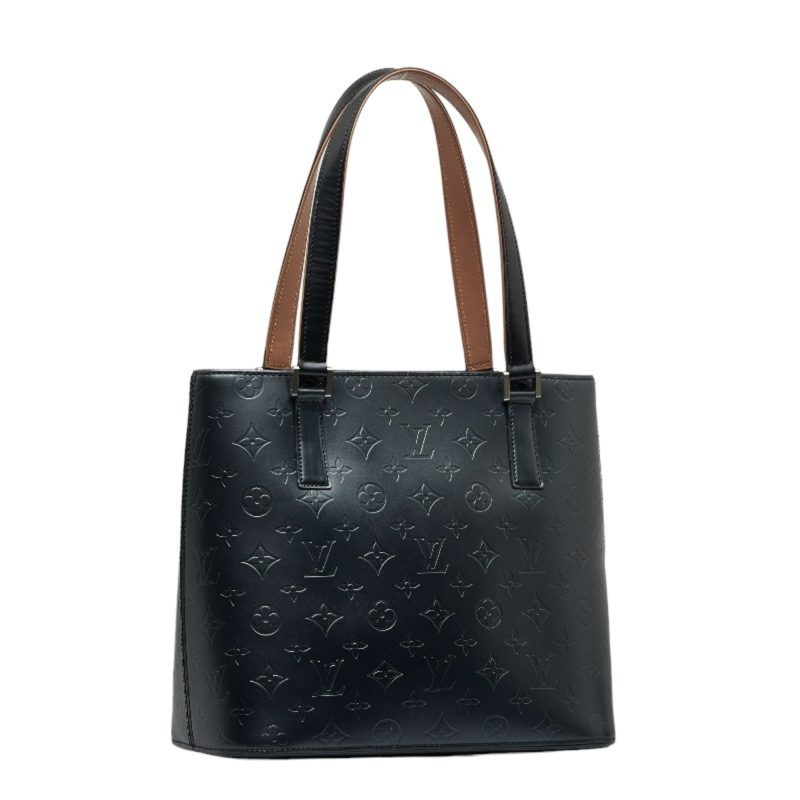 Louis Vuitton Stockton  Leather Tote Bag - Barde - Image 4