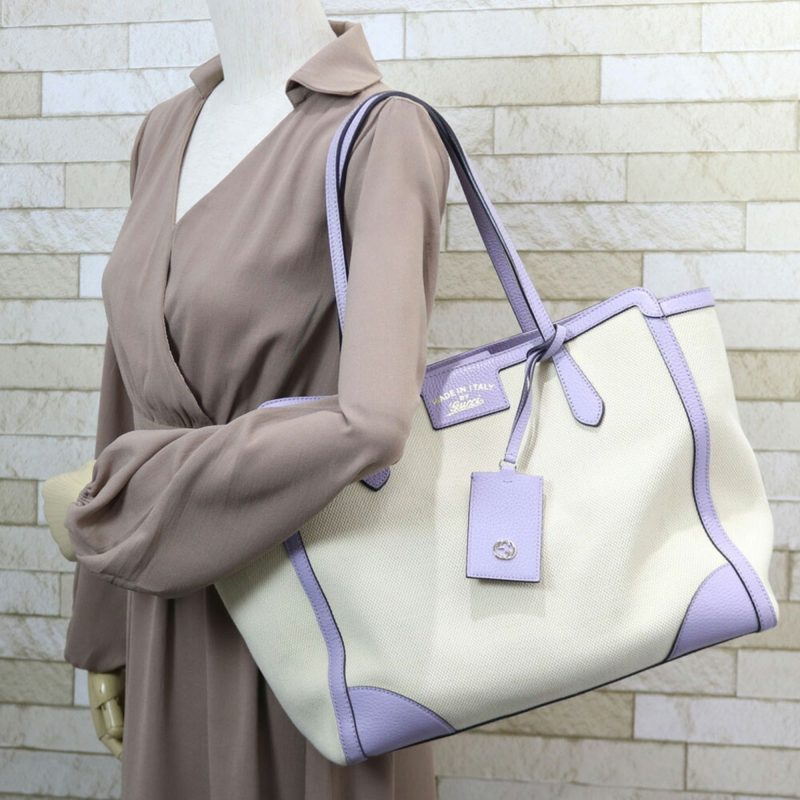 Gucci Daily  Canvas Shoulder Bag Tote Bag (Pre-Owned) - Barde - Image 2