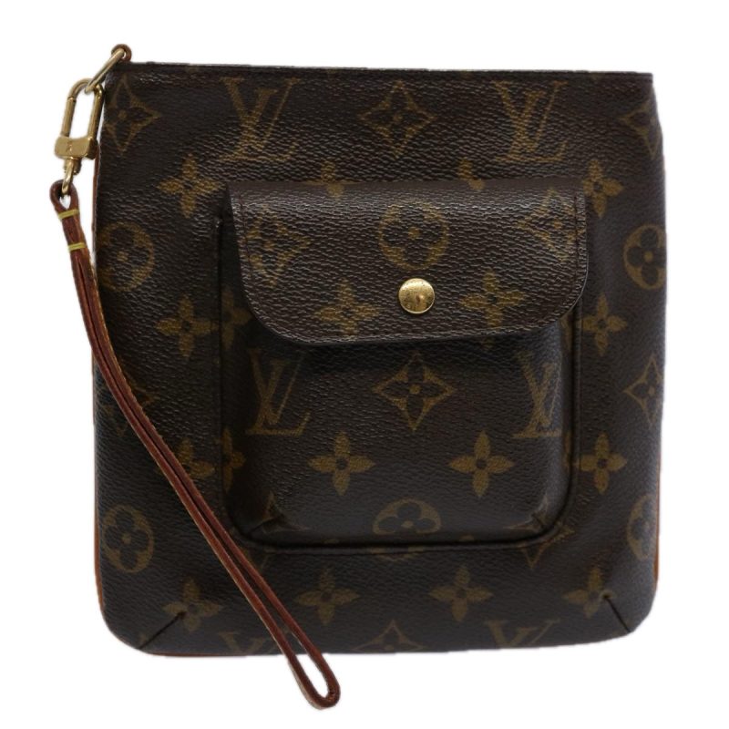Louis Vuitton Partition  Canvas Clutch Bag - Barde