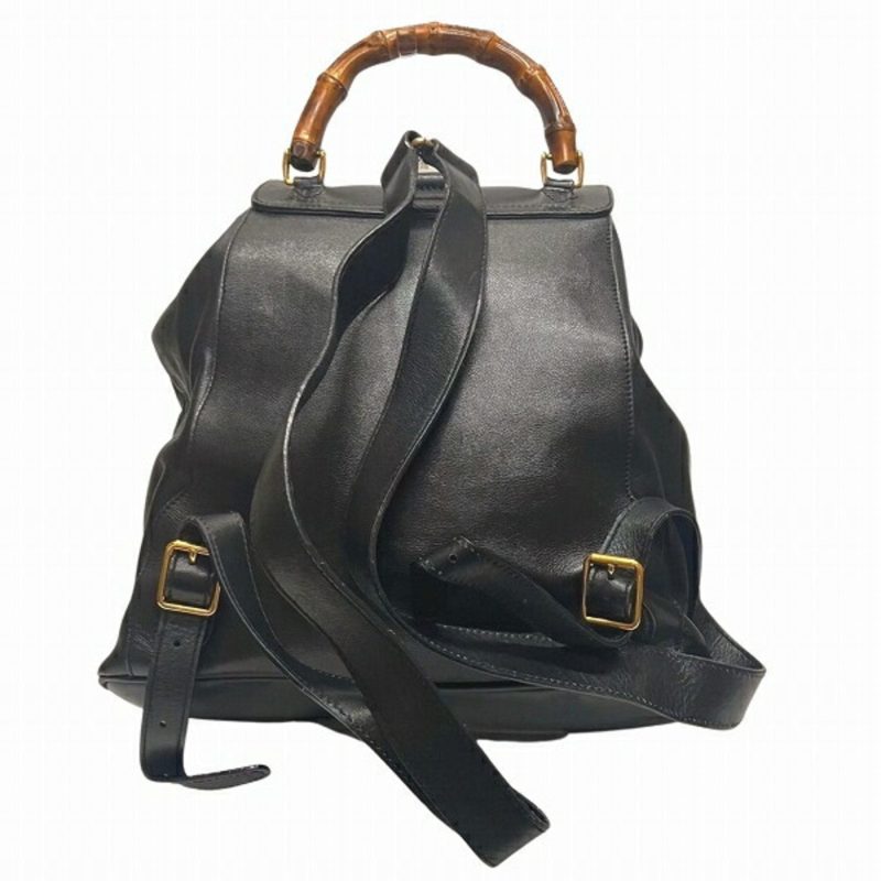 Gucci  Bamboo Backpack (Pre-Owned) - Barde - Image 2