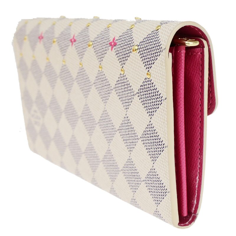 Louis Vuitton Portefeuille Sarah  Canvas Wallet - Barde - Image 4