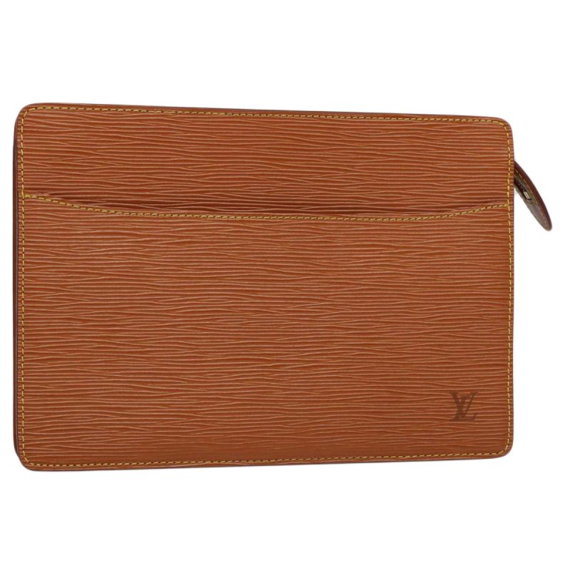 Louis Vuitton Pochette Homme  Leather Clutch Bag - Barde
