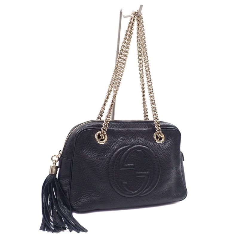 Gucci Soho  Leather Shoulder Bag () - Barde