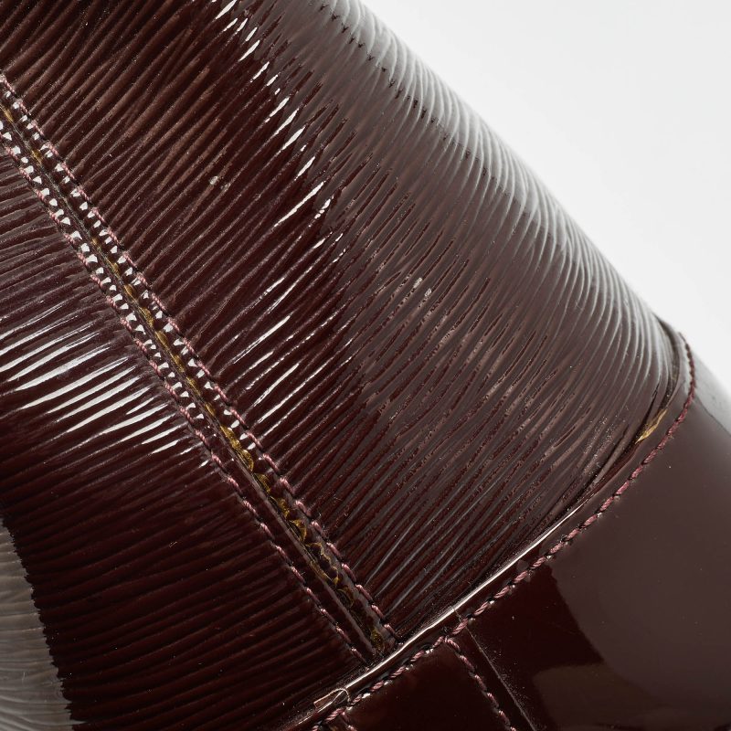 Louis Vuitton Plum Electric Epi Leather Mirabeau Gm Bag - Barde - Image 4