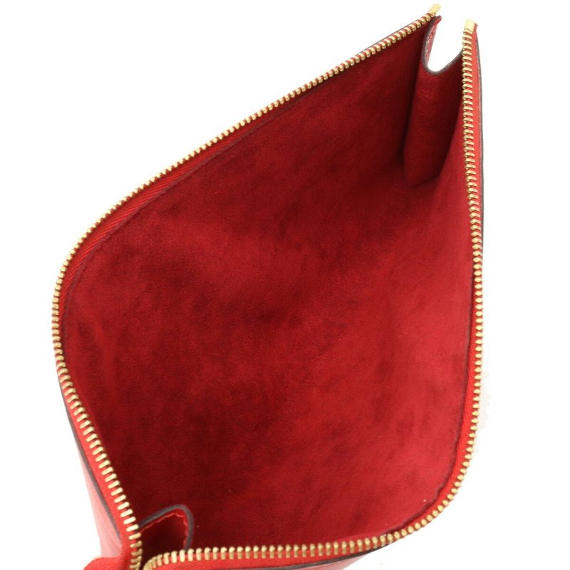 Louis Vuitton Pochette Accessoires  Leather Clutch Bag - Barde - Image 3
