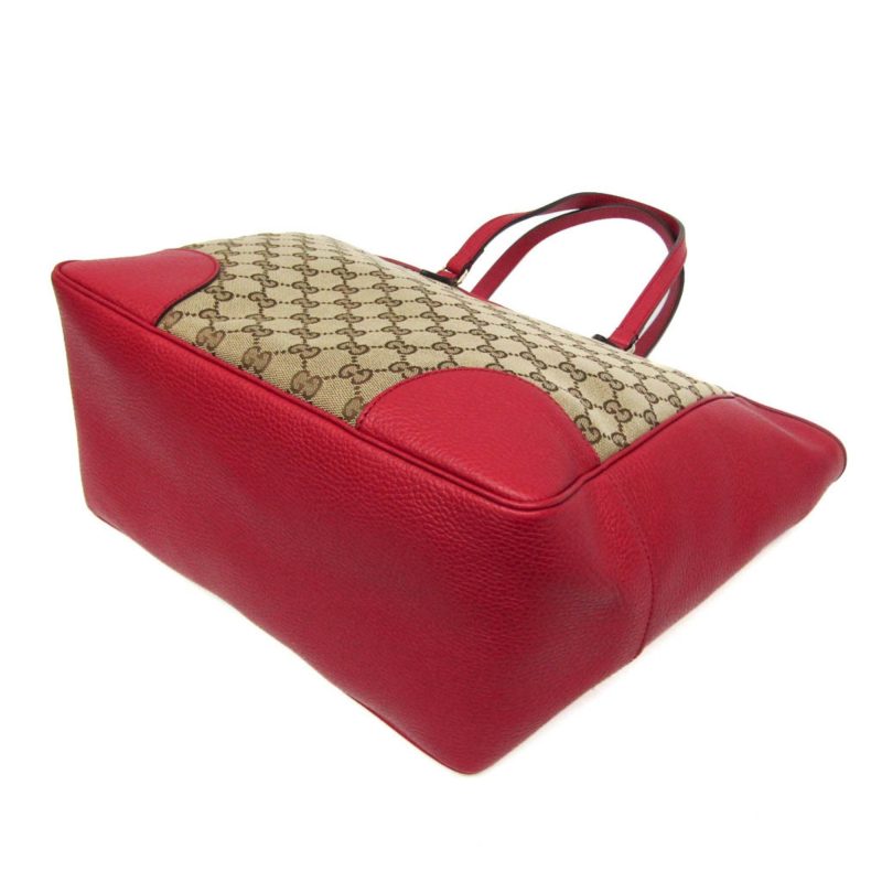 Gucci Gg Canvas     Color Canvas Leather Tote Bag (Pre-Owned) - Barde - Image 2
