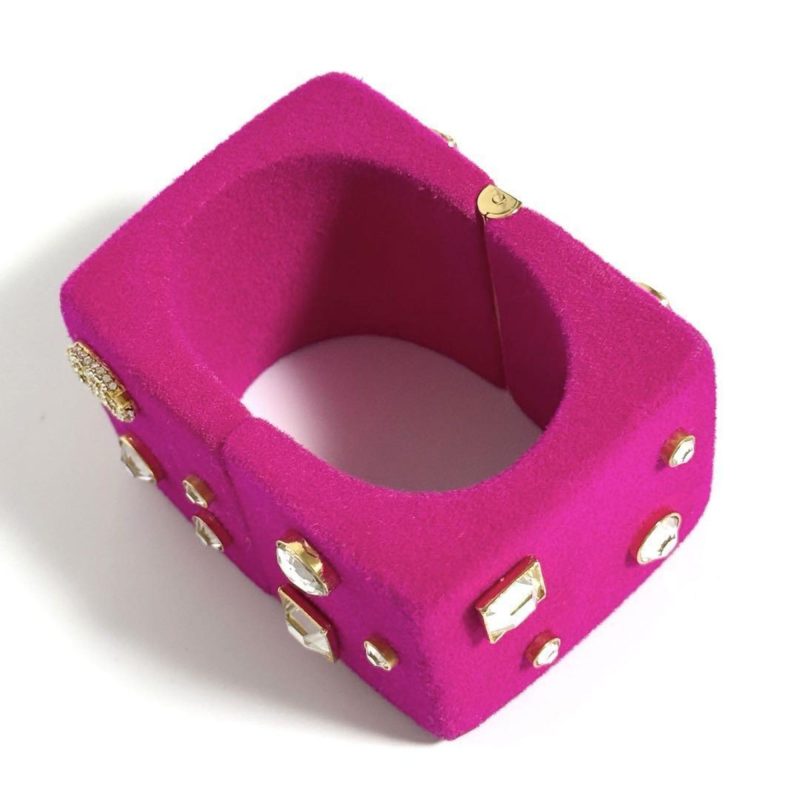 Gucci Metal Rhinestone Bangle (Pre-Owned) - Barde - Image 6