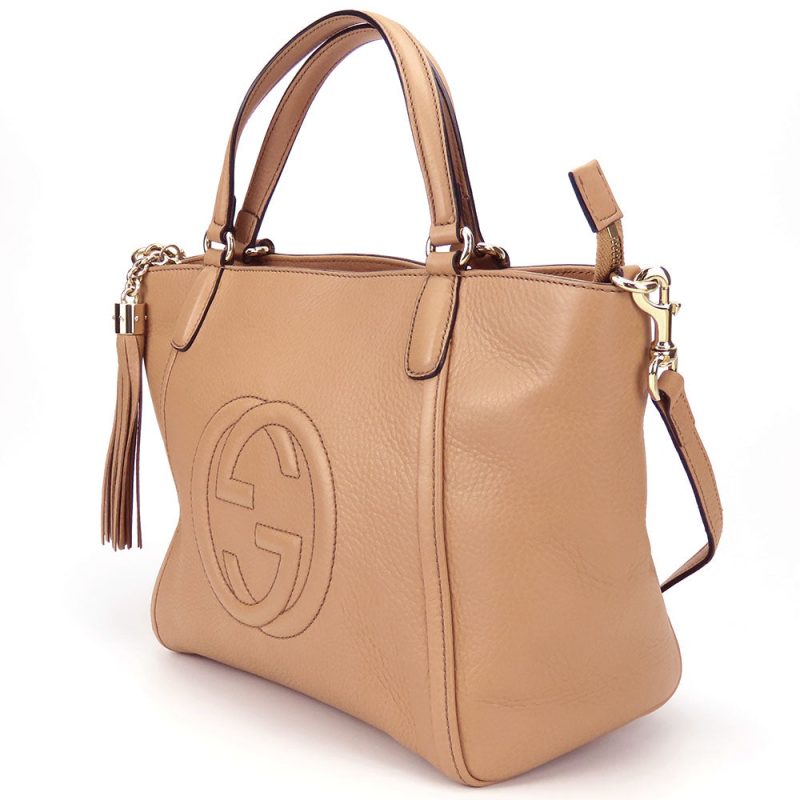 GUCCI Soho Leather Handbag 2WAY Shoulder Bag - Barde - Image 2
