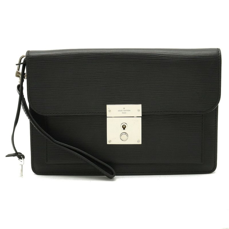 Louis Vuitton Taiga  Leather Clutch Bag - Barde