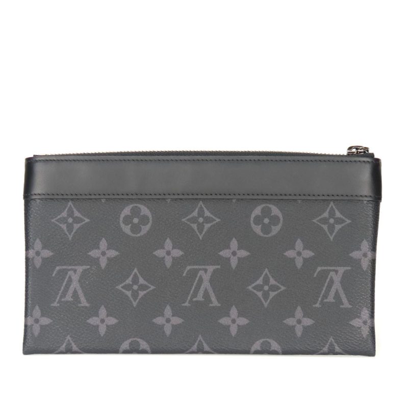 Louis Vuitton Monogram Eclipse Pochette Discovery PM Clutch - Barde - Image 2