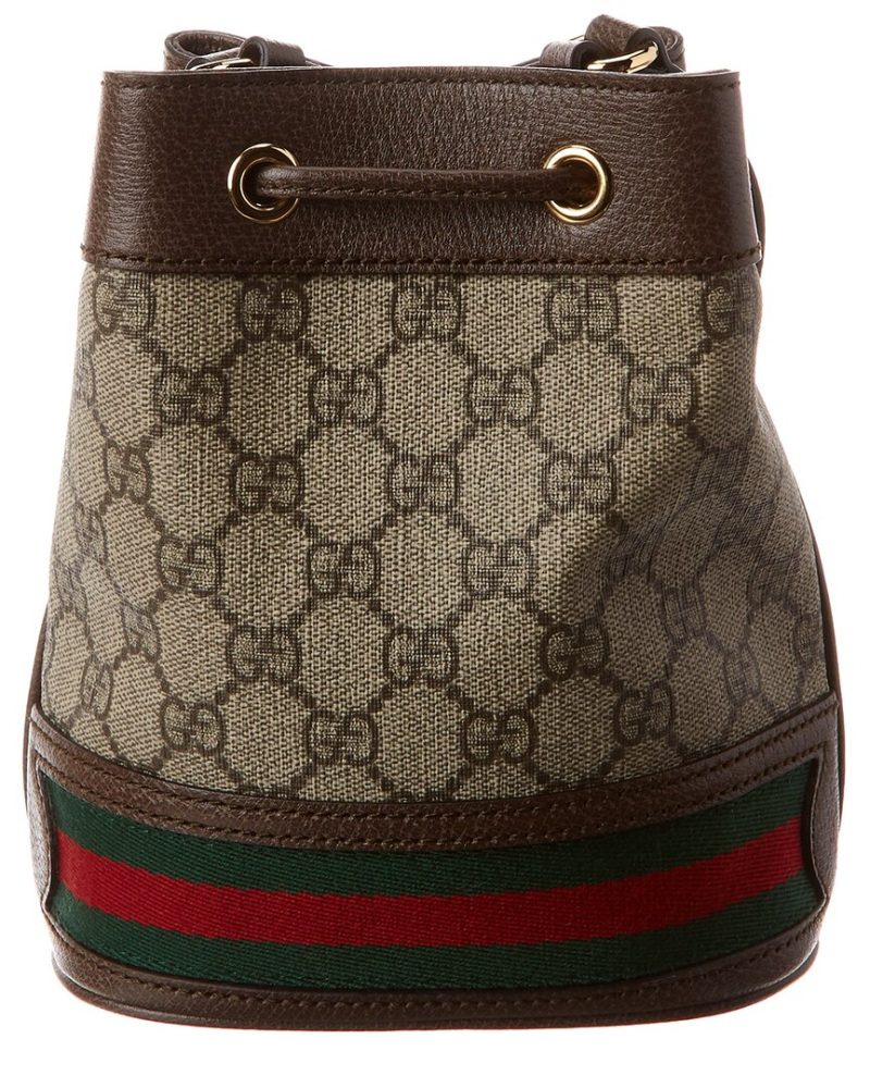Gucci Ophidia Mini GG Supreme Canvas & Leather Bucket Bag - Barde - Image 2