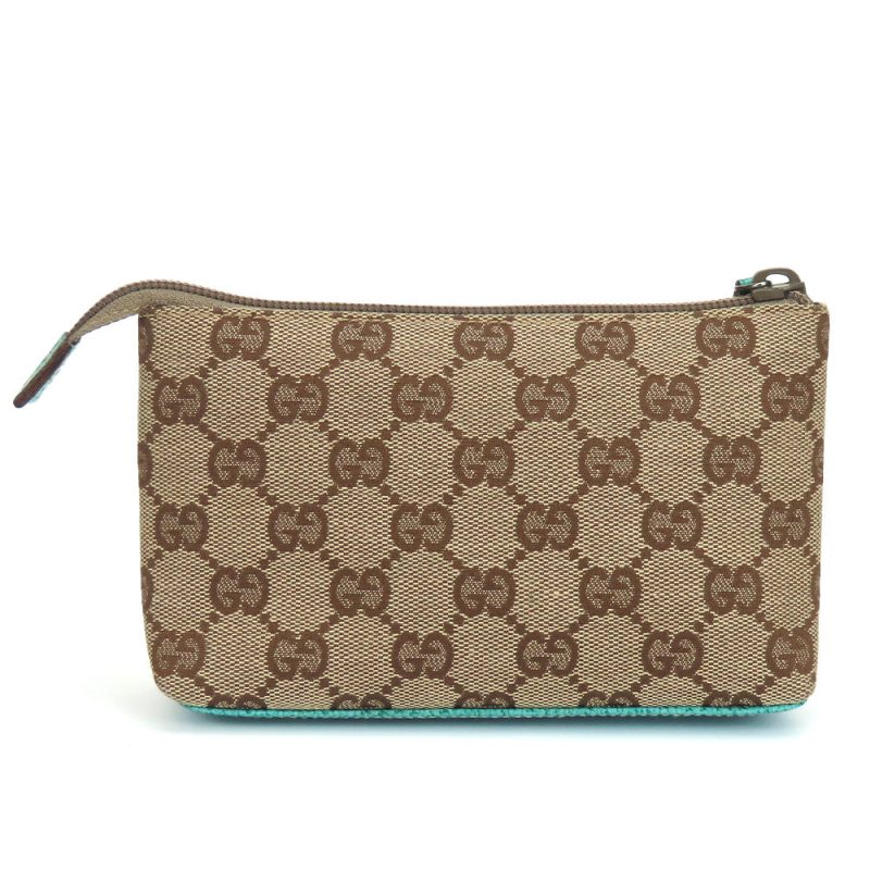 Gucci GG Canvas Leather Pouch 115237 - Barde - Image 3