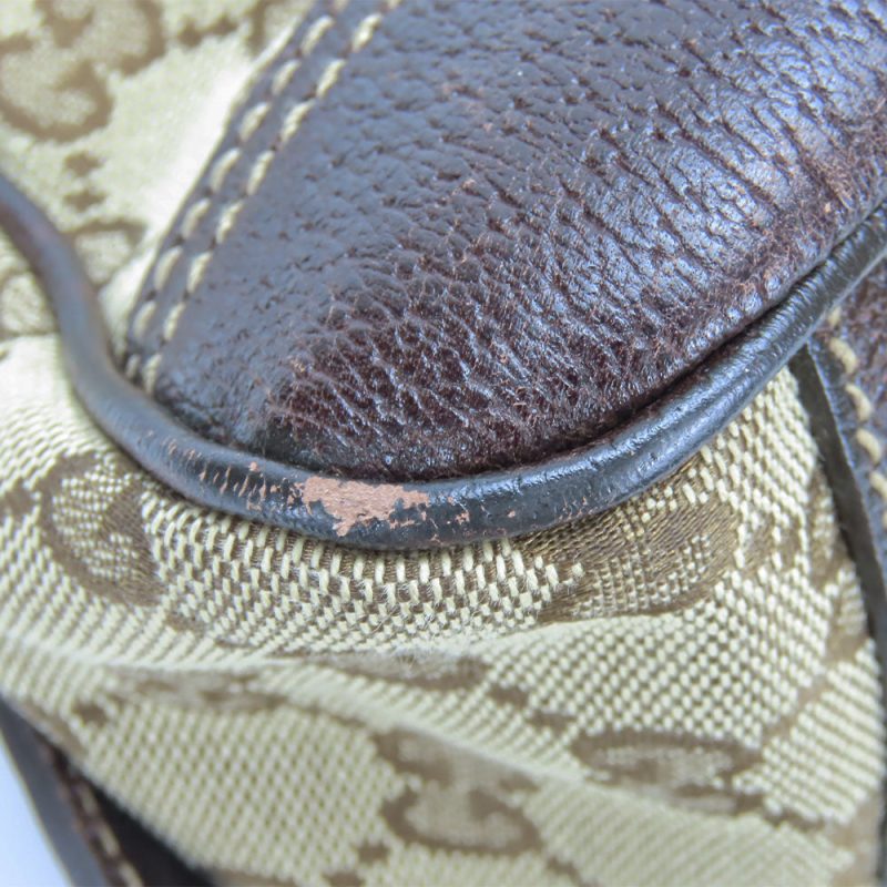 Gucci GG Canvas Leather Boston Bag 161720 - Barde - Image 5