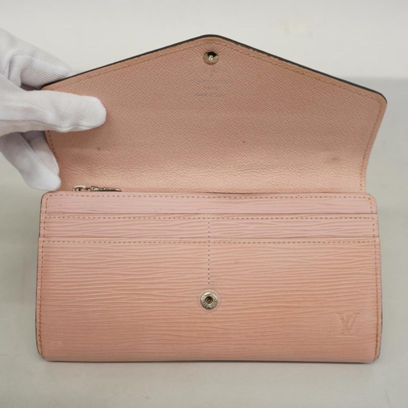 Louis Vuitton Sarah  Leather Wallet - Barde - Image 4